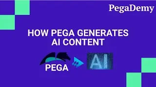 How PEGA Connects to Generative AI #pega #GenAI #pegademy