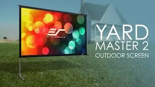 Elite Screens Yard Master 2 Series Outdoor Projection Screen Product Video