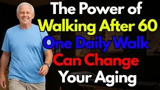 The Power of Walking After 60 | Walk Every Day or Risk Losing Your Strength & Independence