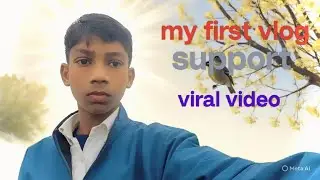 My first vlog // My first vlog video 2025//vlogger master channel ID 🆔