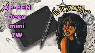 How to Use XP-Pen Deco Mini 7 | Unboxing + Setup Tutorial