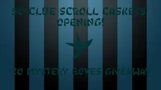 VortexPS | 50 Clue Scroll Caskets Opening + Giveaway | Illegal