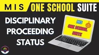 Disciplinary Proceeding Status | MIS 2025-26 | One School Suite | eduMate