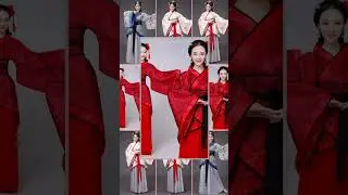 Chinese Traditional Clothing for Women Dress Hanfu Folk Dance Performance Fairy Dresses Ancient C...