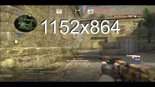1152x864 GOD RES in CS:GO