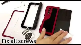 Armor military grade case for samsung z fold 6 and 5