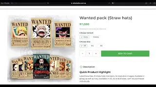 How to order Poster Pack