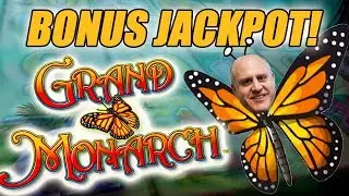 BONUS JACKPOT! 🦋EXCITING Grand Monarch Slot Machine WIN 🦋The Big Jackpot