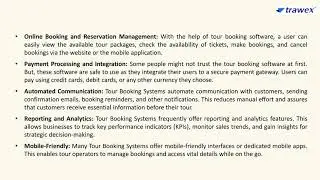 Tour Booking System