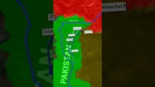 Pakistan 5 Biggest Rivers 🌐🤯#documentary #pakistanmap #history #informative #geography #river