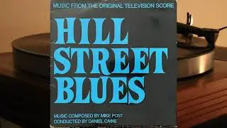 Mike Post - Hill Street Blues - vinyl lp album 1985 - Daniel J. Travanti, Veronica Hamel - HSBP 2222
