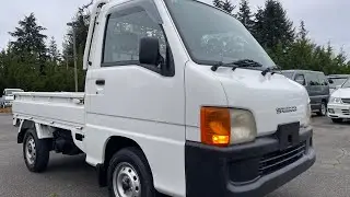 1999 Subaru Sambar Kei truck TT2, EFI,  5 speed manual transmission Extra Low gear Airbag and AC