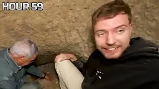 M.rBeast spend 100 hour in pyramid@MrBeast 