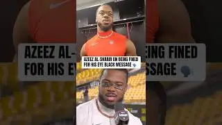 Azeez Al-Shaair on being fined