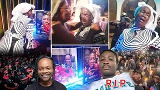 Sad 😢 Kofi Lumba Candlelight Vigil.. hmmm Faustina Fosu 😭😭😭😭😭