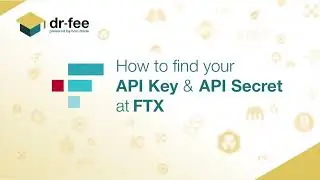How to find your API Key & Secret at FTX (Tutorial October 2022)
