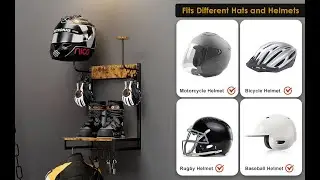 Motorcycle Helmet Holder