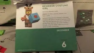 Reindeer costume girl