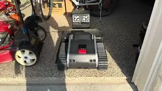 Lymow One docking in my garage. 