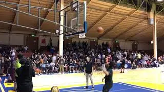 Steph Curry Drains Threes at Kezar Pavilion