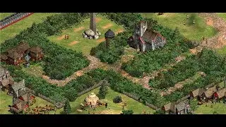 AoE2 - Scenario Time Lapse #3 -  European City Timelapse