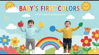 Color Learning for Babies | Grey, Navy, Beige & More | Kids Cartoon