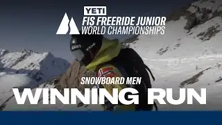 Winning Run Snowboard Men: Leo Thoresen &ndash; YETI Junior World Championships Kappl 2026