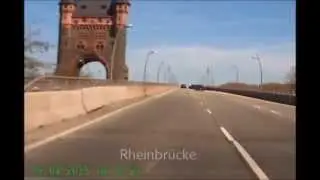Autofahrt in Worms/WO:  kleine Stadtrundfahrt