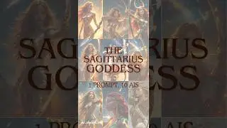 One goddess. One prompt. 10 AI art tools | Sagittarius | Zodiac Goddess Series