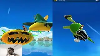 Sonic Dash - Chuck VS Vector - Movie Sonic vs All Bosses