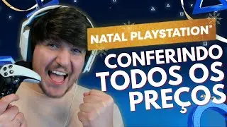 SUPER PROMOÇÃO DE NATAL PLAYSTATION LIBERADO!! CONFERINDO OS PREÇOS DE TUDO E O QUE VALE MAIS A PENA