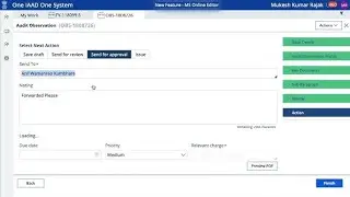 How to close old Inspection Report issued in OIOS- CAG Audit Report closure step by step! Auditors