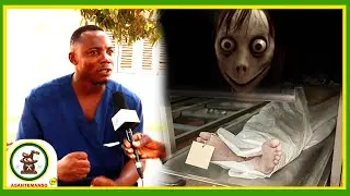 Ghanaian mortuary man narrates scary story of how he battled with ghost..