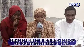 XALEY SANTOS DE SENENNE: JOURNEE DE PRIERES ET DE DISTRIBUTION DE NDOGOU