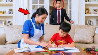 Cậu ấm nhà tỷ phú bị cả trường chê dốt Toán – Không ngờ cô giúp việc nghèo lại thay đổi số phận cậu!