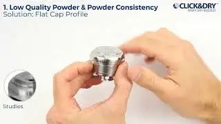 Click&Dry Solutions: Improving Powder Quality and Consistency