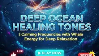 Deep Ocean Healing Tones| Calming Frequencies with Whale Energy for Deep Relaxation #soundmedicine