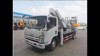 Isuzu 4x2 20m Hydraulic Aerial Work Platform Truck for high altitude operations #aerialworkplatform