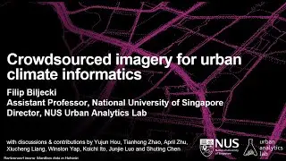 Crowdsourced imagery for urban climate informatics