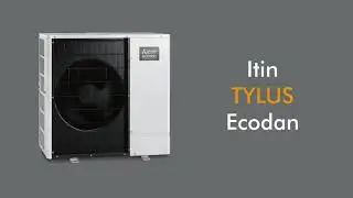 Mitsubishi Ecodan - tylus oras-vanduo šilumos siurblys
