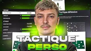 MA PREMIÈRE TACTIQUE PERSO SUR FC 24 ! 🔥