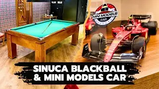 Mesa de Sinuca BLACKBALL e MINI MODELS CAR em São Paulo | BLACKBALL VISITA