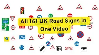 All Road Signs For Theory Test 2025 UK I how to pass your driving test 2025