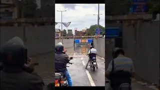 Underpass mein Car doob gai #carcrash #underpas #water #weather #viral # #rain video #shorts #short