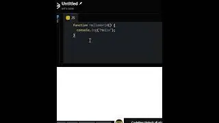 How to Create and Call a Function| Javascript Basics| Frontend