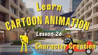 Learn Cartoon Animator 5 - Lesson 26 Character Development CTA5 Character Creation in Krita