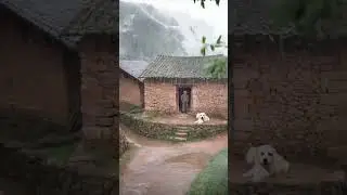 Heavy Rain at a Cozy Stone House 🌧️ | Relaxing Sleep & Nature Sounds