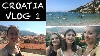 CROATIA VLOG 1: Dubrovnik Old Town and Beach Days!