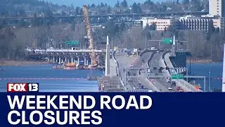 Weekend road closures to know about around Seattle | FOX 13 Seattle