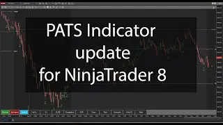 PATS price action indicator for NinjaTrader 8 update.